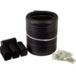 Trailer Bunk Wrap Kit 16'X2X6" Black