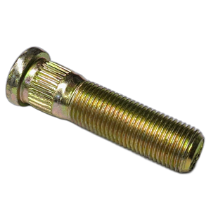 Wheel Stud, Threads: 1/2"-20, Overall Length: 1.72", Knurl Diameter: .54", Knurl Length: .33", Thread Length: 1.39", Dexter Marine Products (Formerly Tie Down Engineering) Brand