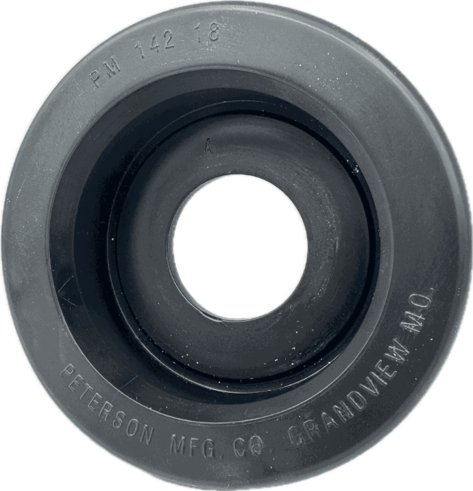 Marker Light Mounting Grommet, 2.5" Round. For Flush Mount Applications