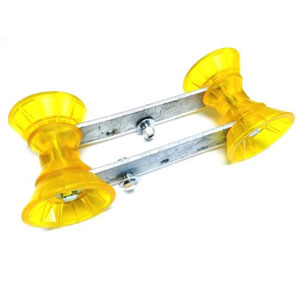Bow Stop Assy Twin 3" Bow Roller And End Bells