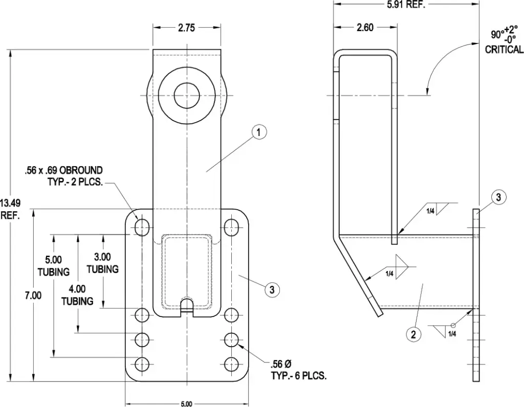 Spare Tire Carrier For 6 Lug Hubs. Includes Spindle & Hub. Mounts To Steel Frames