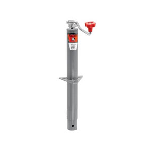 (Limited Stock) Use 28255 - Bulldog A-Frame 5K Trailer Jack, Top Wind, Gray Painted Finish
