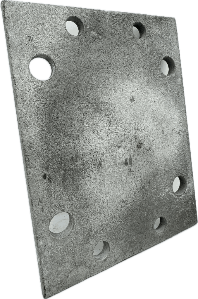 Side Guide Pvc Plate Only .25X5X6.5 Glv