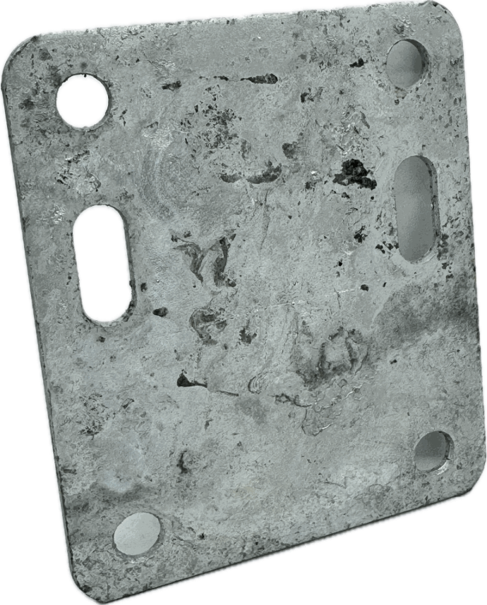 Mounting Plate For Lr Pvc Side Guide Kits (G995X3)