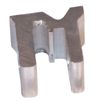 U-Arm Roller Mounting Bracket Adj 1"