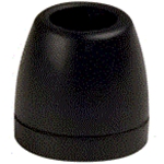 Roller End Cap 2" Diameter With 1/2" ID Black Yates# 220-4
