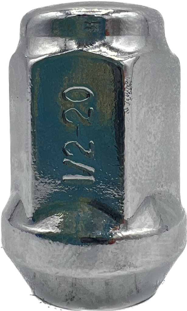 Lug Nut 1/2"-20 Chrome Short (Ea) (Replaces 27-008-3)