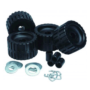 Universal Wobble Roller Kit 4 Ribbed Rollers Ce Smith