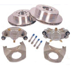Kodiak 12" Slip Over Style Disc Brake Kit, All Stainless Steel, Sold As A Pair