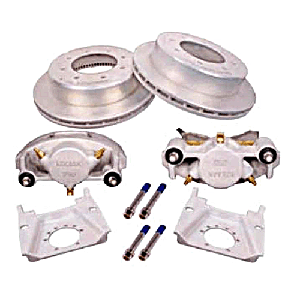 Kodiak Disc Brakes, 13" Slip Over Style, 8 X 6.5" Bolt Pattern, 7K Capacity, Dac Coating Fits 1/2" Studs, Sold As A Pair. (Replaces 2-RCM-133-7-8-D))