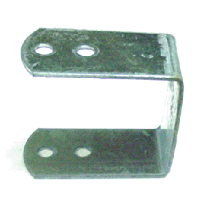 Cross Member Mounting Frame Strap, 3 X 3 X 3-3/4", 4-Hole (4092.04G)