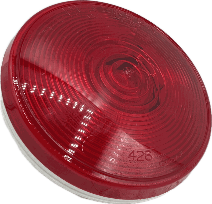 Round 4" Incandescent Tail Light. Peterson Brand