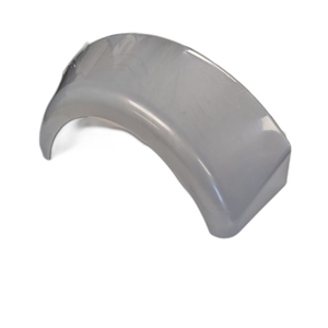 Trailer Fender, Material: Plastic, Color: Silver, 26.18"L x 8.93"W x 8.39"H, Fits: 12" Wheels, Brand: Tie Down Engineering, Sold as each