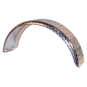 Trailer Fender, Material: Diamond Plate Aluminum, 31.5"L x 9"W x 15"H, Thickness: .", Fits: 14" & 15" Wheels, Brand: Tie Down Engineering, Sold as each