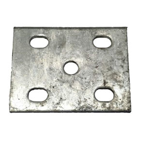 Trailer Axle Tie Plate 2" And 2-3/8" Square Axles. For 1/2" U-Bolts.
