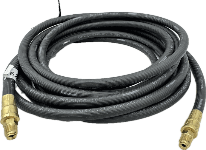 Dexter 46238-240 Trailer Brake Flex Line 20' Male Ends Dot