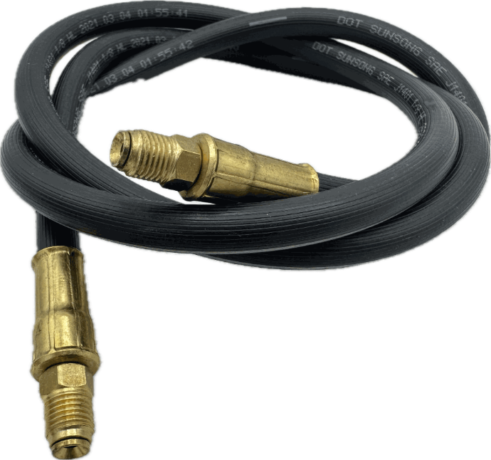Dexter 46238-48 Trailer Brake Flex Line 48" Male Ends Dot