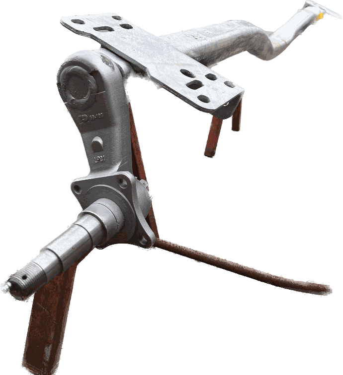 Torsion Axle, 3,500 lb Capacity, 92.13" Hub Face, 74.5" - 75" Frame Center, 80.25" Outside Bracket, 45* Starting Angle, Galvanized, Manufactured by Dexter Marine Products