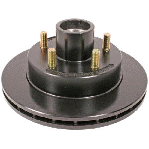 Disc Brake Rotor 3.5K 9.6" Integral Rotor/Hub E-Coat Tie Down# 46845P