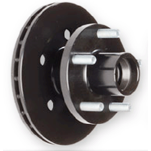 Dexter Disc Brake 1350# 8" Integral Rotor/Hub E-Coat (46902Ec)