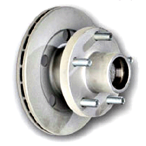 Dexter Disc Brake 1350# 8" Integral Rotor/Hub Galv-X