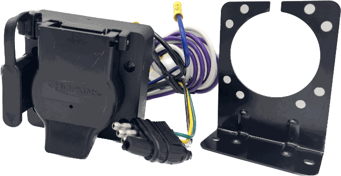Wire Adapter Vehicle Wiring Kit, Multi-Tow 7-Way Blade & 4-Way Flat Vehicle Side Wiring Kit
