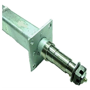 Spring Axle, 3,500 lb Capacity, 2" Straight Square Tube, 91-1/4" Hub Face, Adjustable Spring Center, 96" Overall Length, Galvanized, Manufactured by Dexter (Formerly Tie-Down)