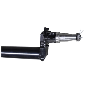 Spring Axle, 6,000 lb Capacity, 3" Round Tube, 70" - 75" Spring Center, 89-1/2" Hub Face, 95-1/2" Overall Length, 4" Drop, Painted, Manufactured by Dexter (Formerly by Tie-Down)