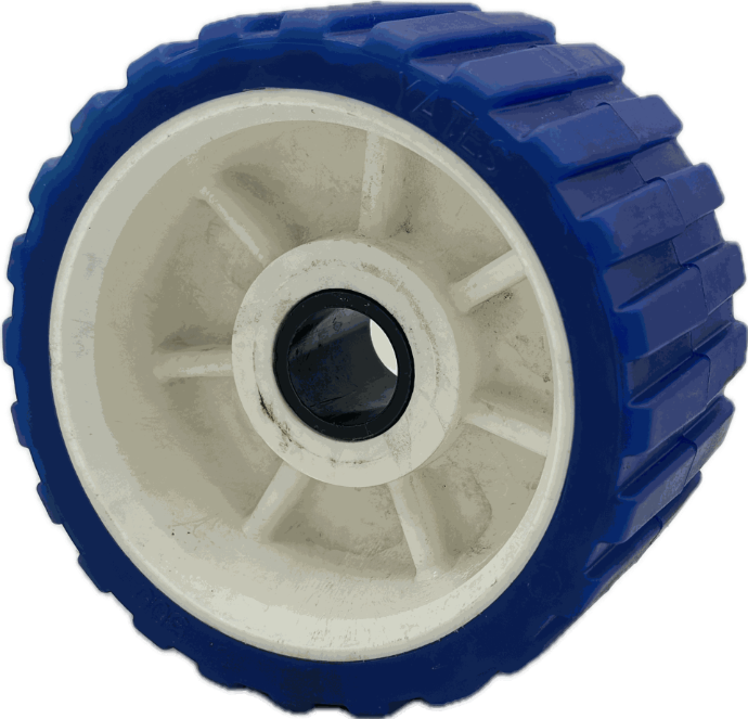 Roller Tpr,3/4"Shaft Blue/White *Factory Seconds / Blemished*