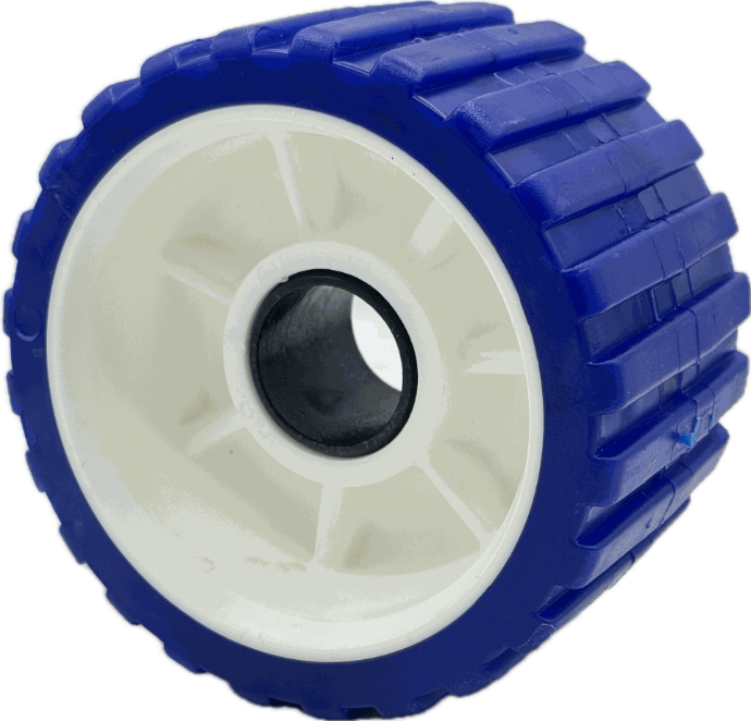 Roller Tpr, 1-1/8" Shaft Blue/White *Factory Seconds / Blemished*