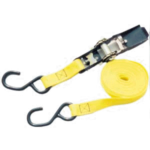 Ratchet Strap, 500 Lb, 1"X15' (Ea)