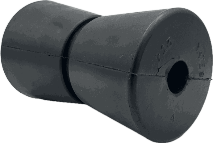 5" Keel Roller V-Style 5/8" ID Black Yates 5213-5P (LR # 1008.00)