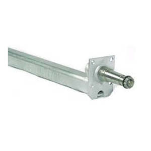 Spring Axle, 3,700 lb Capacity, 2" Straight Square Tube, 87-1/2" Hub Face, 91-1/2" Overall Length, W/ 2" Drop, Adjustable Spring Center, Galvanized, Manufactured by Dexter Marine Products (Alternate P/N: 49857)