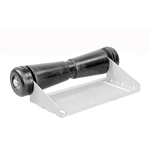 Keel Roller Assembly 12" With End Caps Black Rubber Loadrite (Replaces 6077.00)
