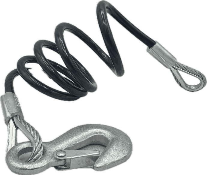 Hitch Cable,7/16X36"Black [Loop-End]