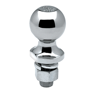*Special* Trailer Hitch Ball 1-7/8" X 1" Shank Chrome, 2000 Lb Capacity