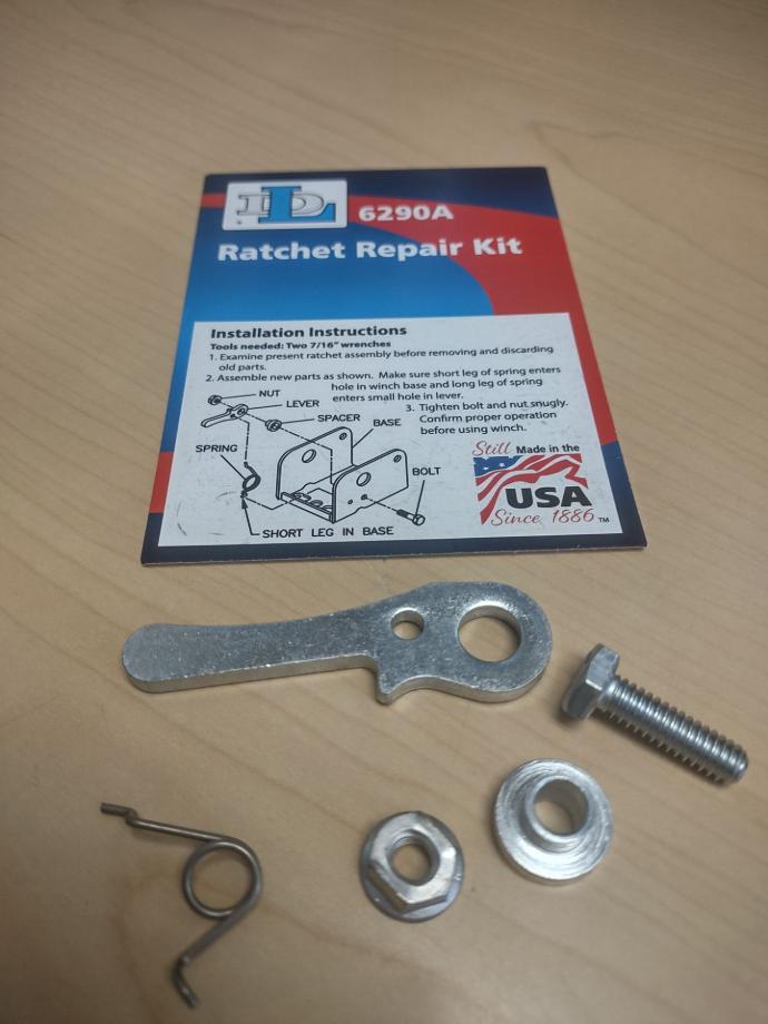Dutton-Lainson Winch Repair Kit For Models DL600, DL600A, DL900A, DL1000A & DL1300A. Dutton-Lainson # 6290A