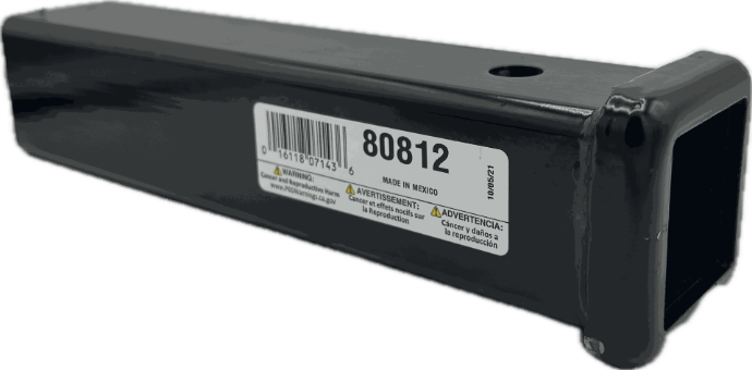 Hitch Tube 2"X2"X12" Painted Reese