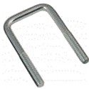 U-Bolt 1/2" X 3-1/16" X 5-1/4" Square Stainless Steel (Ea)