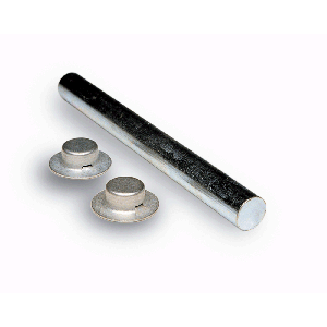 Roller Shaft 5/8", 5" Roller W/Pal Nuts