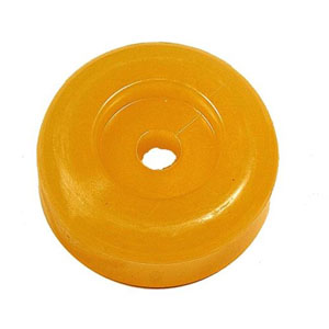 Keel Roller End Cap 3" With 5/8" ID Yellow Tpr Tie Down Engineering# 86198