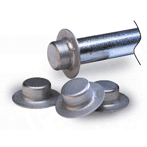 Keel Roller Shaft Pal Nut, Diameter: 5/8", 4-Pack