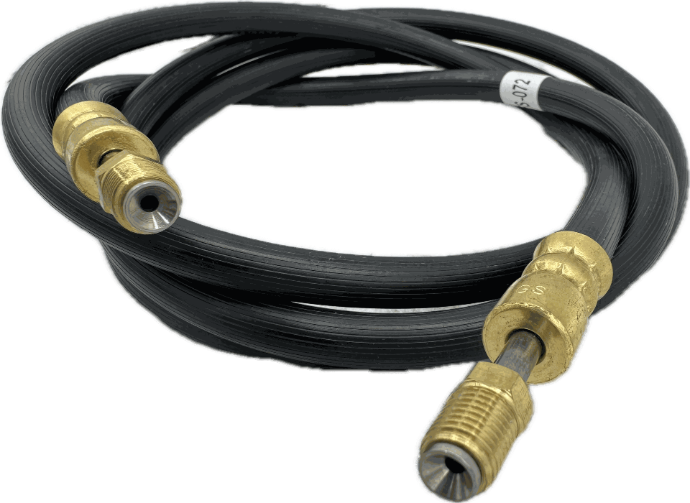 Kodiak Rubber Flexible Dot Trailer Brake Hose 72" (6') Male Inverted Flare