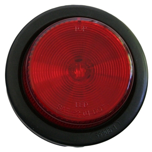 Marker Light, Red Led, 2-1/2" Round. Blazer Brand (C503R)