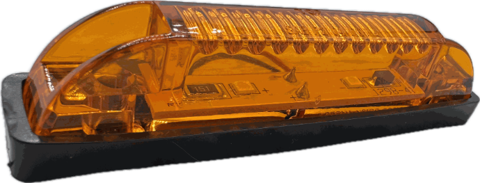 Marker Light, Amber Led, 4" Length. Blazer Brand