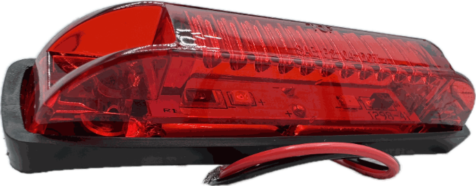 Marker Light, Red Led, 4" Length. Blazer Brand