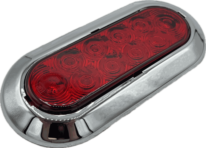 Oval Led Tail Light. Surface Mount. Left Hand Or Right Hand Side. Blazer Brand