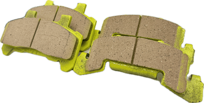 Deemaxx Ceramic Disc Brake Pads, For 3.5K & 6K Applications, Set Of 4 Pads *Color May Vary