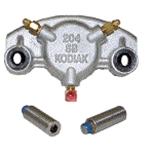 Kodiak Disc Brake Caliper Model 204 "Sb", Dacromet Finish, Includes Pads