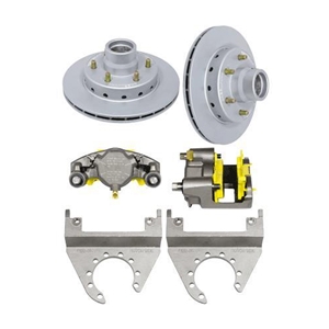 Deemaxx Disc Brake Kit, 12" Rotor / Hub Style, Fits 1-3/4" x 1-1/4" Spindles (up to 6000 Lbs. Axles), 6 X 5.5" Bolt Pattern, Maxx Coating Finish (2 Wheel End Kit / One Kit Per Axle)